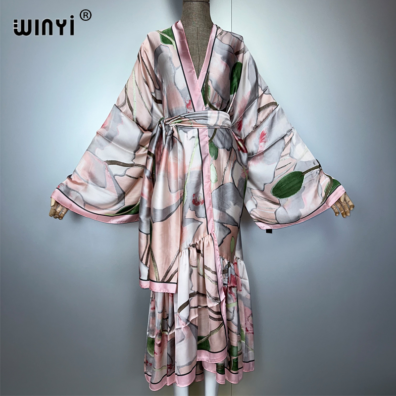 Cover Up Kaftan - WINYI Africa Quotidiano vestito da ballo