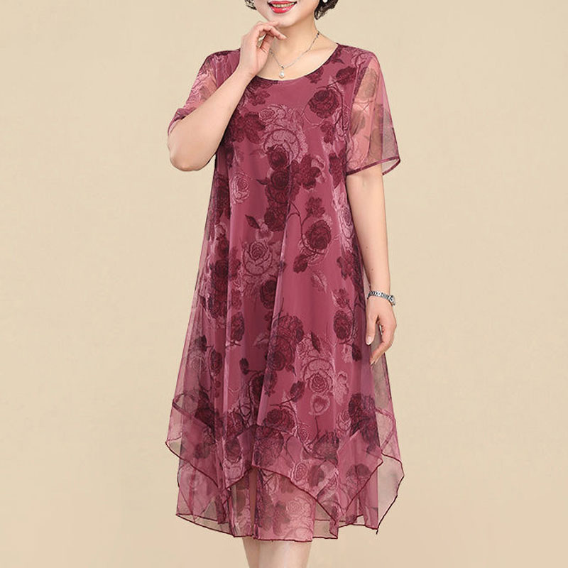 NUOVI abiti a maniche corte co - Midi Skirt Floral recensione e prezzo