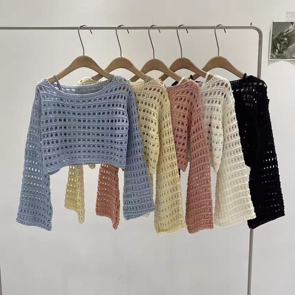 Maglione estivo da donna, lavo - Crop Top Crochet recensione e prezzo