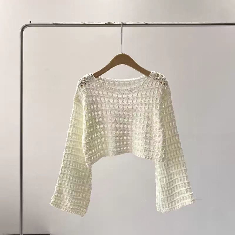 Maglione estivo da donna, lavo - Crop Top Crochet recensione e prezzo