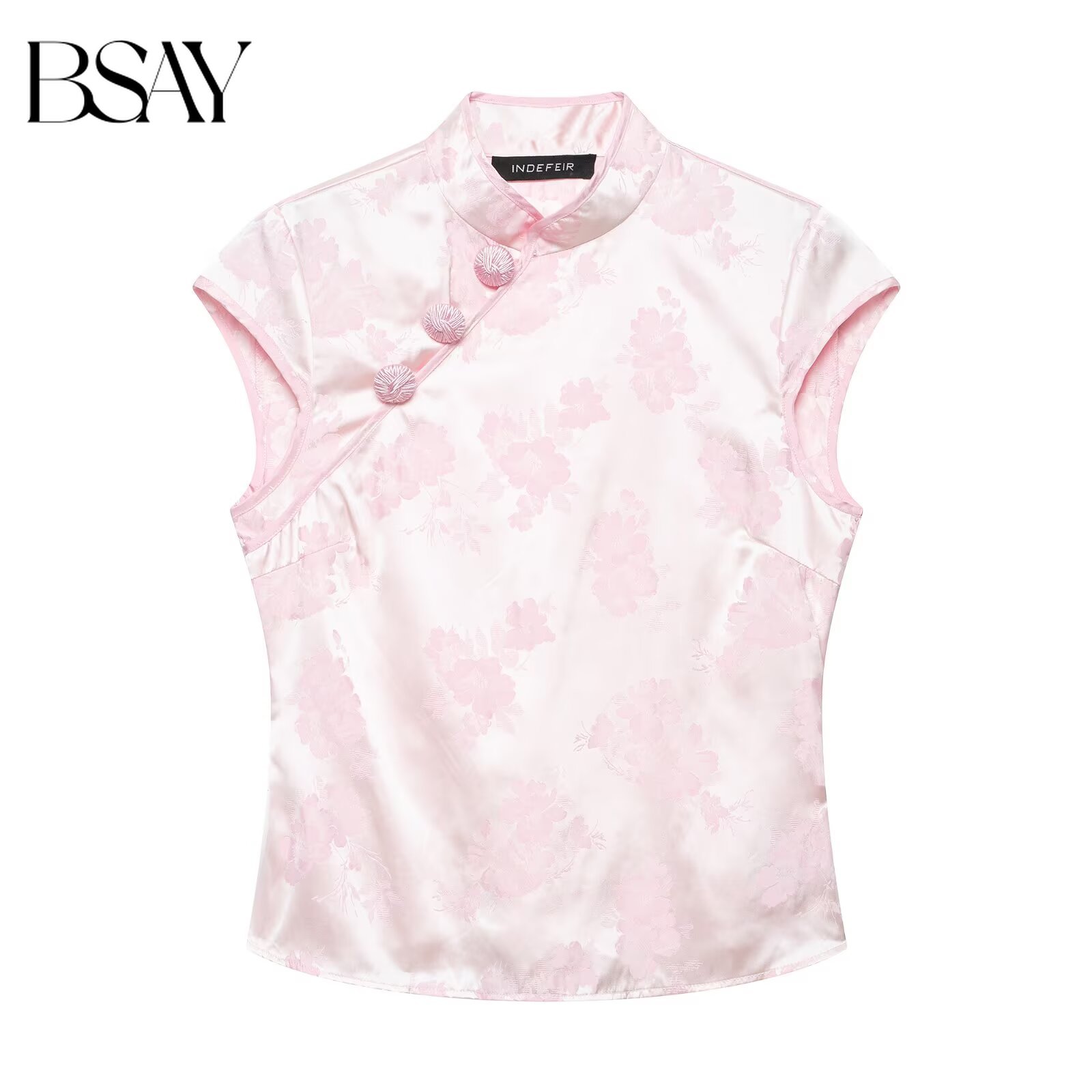 BSAY Camicetta in Raso Jacquar - Romper Floral Print recensione e prezzo