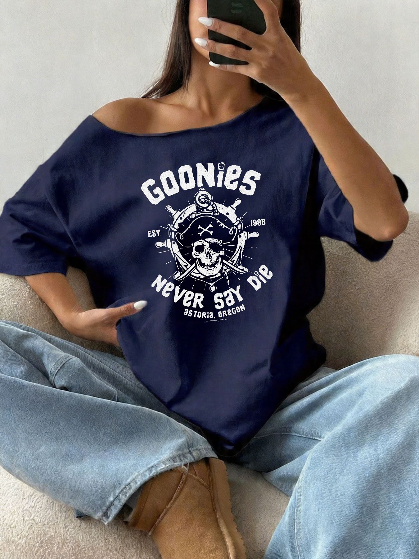 T-shirt Oversize 100% Cotone T - Blouse Off Shoulder recensione e prezzo