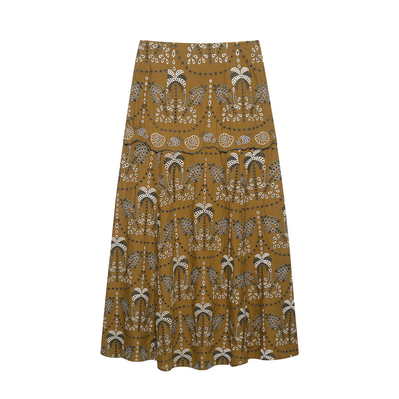 NINE ZAR Set Moda Donna Gilet  - Midi Skirt Floral recensione e prezzo