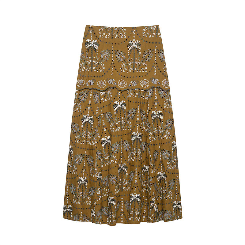 NINE ZAR Set Moda Donna Gilet  - Midi Skirt Floral recensione e prezzo