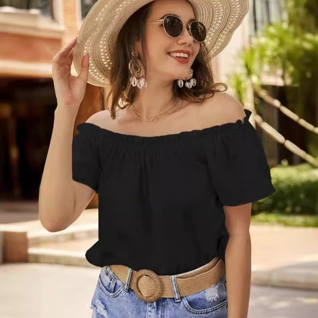 Camicetta estiva da donna con  - Blouse Off Shoulder recensione e prezzo