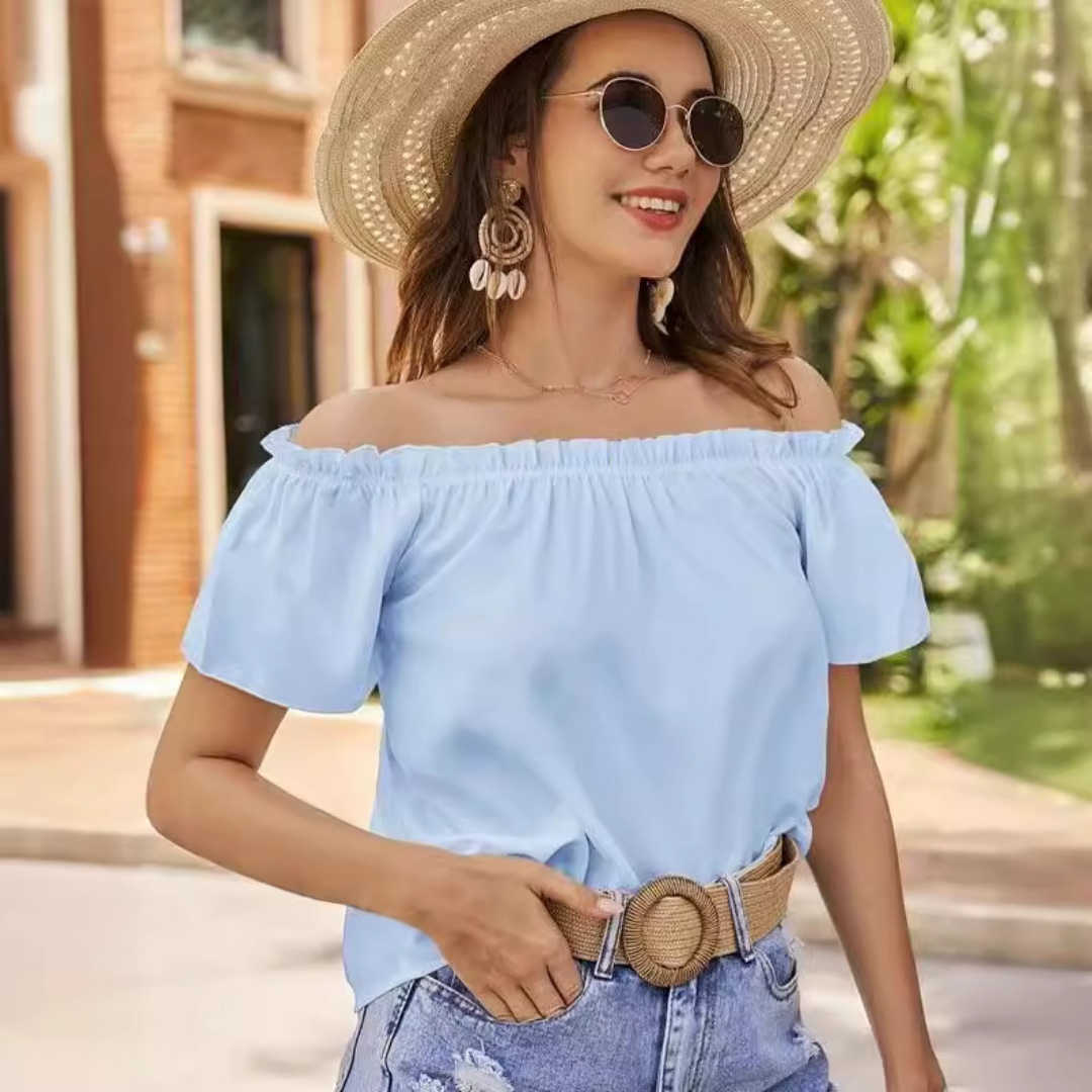 Camicetta estiva da donna con  - Blouse Off Shoulder recensione e prezzo