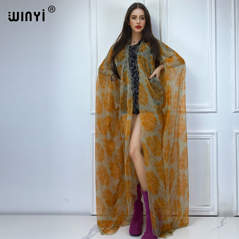 WINYI maxi kimono estivo Prosp - Cover Up Kaftan recensione e prezzo