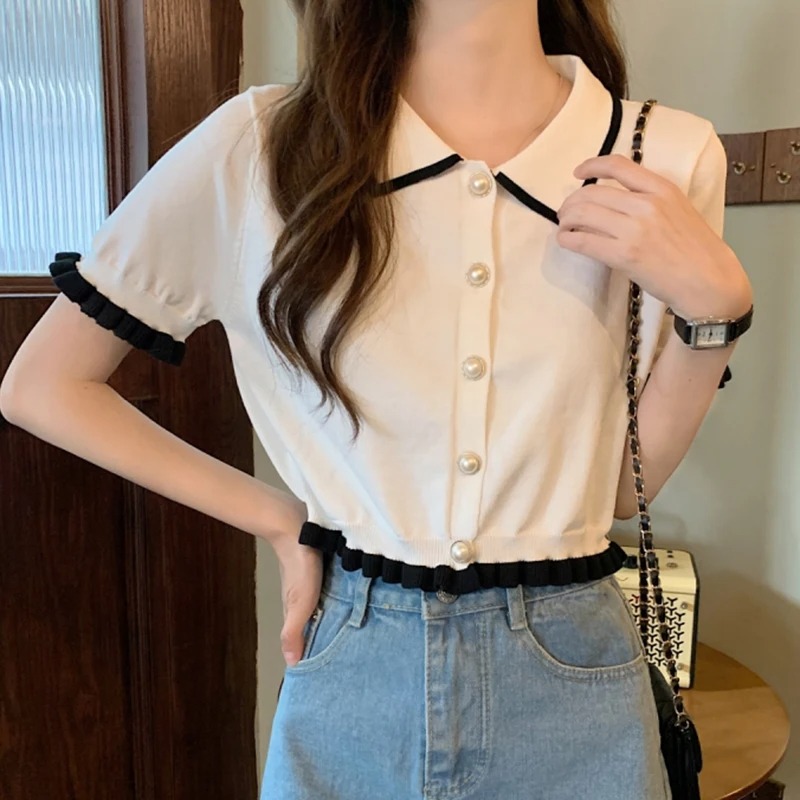 Camicetta da donna in maglia a - Crop Top Crochet recensione e prezzo