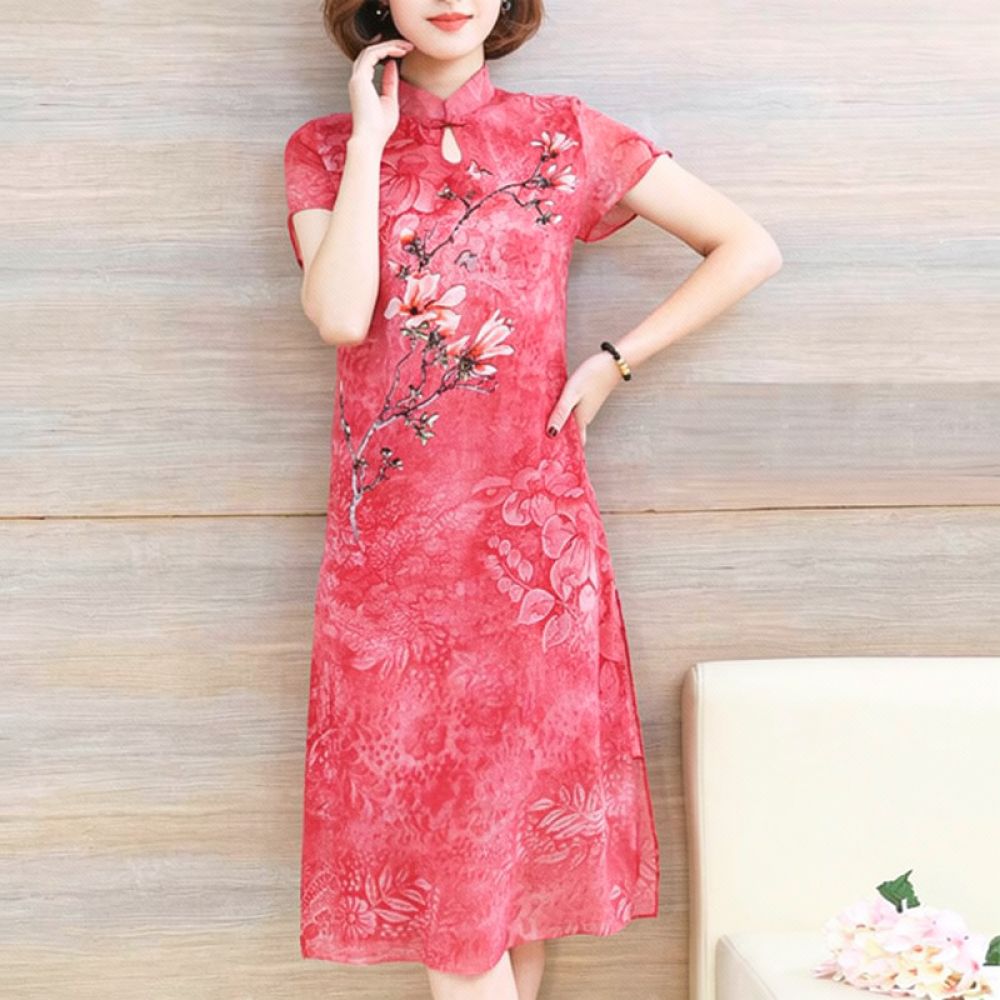 Abito estivo in chiffon con mo - Midi Skirt Floral recensione e prezzo