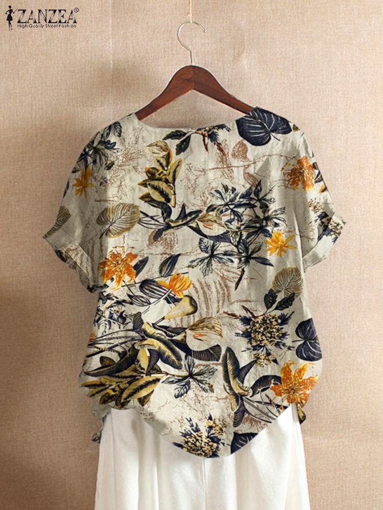 ZANZEA Camicia da donna in cot - Romper Floral Print recensione e prezzo